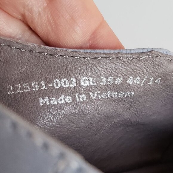 CAMPER Leather Platform Sandals Purple and Blue 35 - Picture 11 of 16